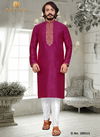 Dark Pink Colour Outluk vol 28 Stylish Fancy Designer Party And Function Wear Art Silk Kurta Churidar Pajama Redymade Collection 28011